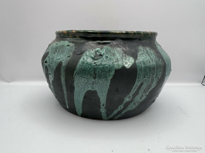 Carpenter valéria ceramic pot, size 16 x 10 cm. 4914