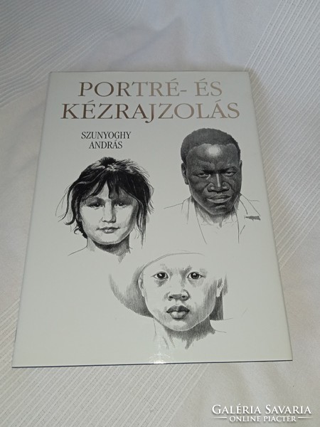 András Szunyoghy - portrait and hand drawing - unread and flawless copy!!!