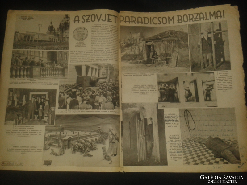 1942 Magyar Futár, Rajniss Ferenc II. VH képes heti lap ( II. évfolyam 21 szám )