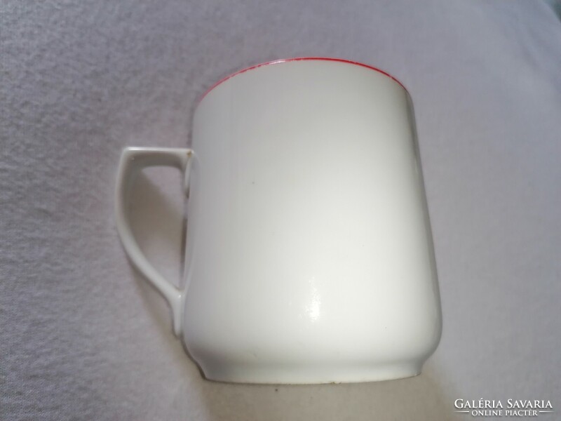 Vintage, very rare, presumably Zsolnay shadow mug