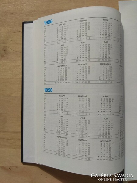 1997 Annual calendar deadline diary 