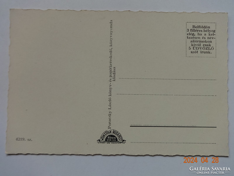 Old postal Weinstock postcard: tornalja, details (country flag, post office, main street)
