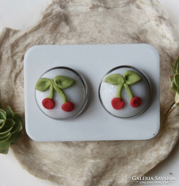 Cherry earrings