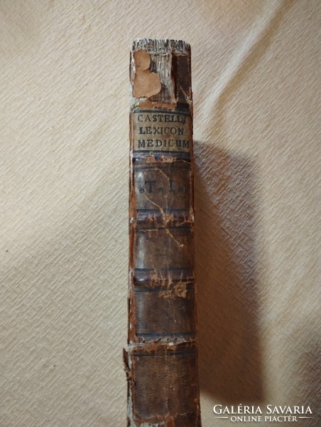 Castelli Lexicon Medikum 1753