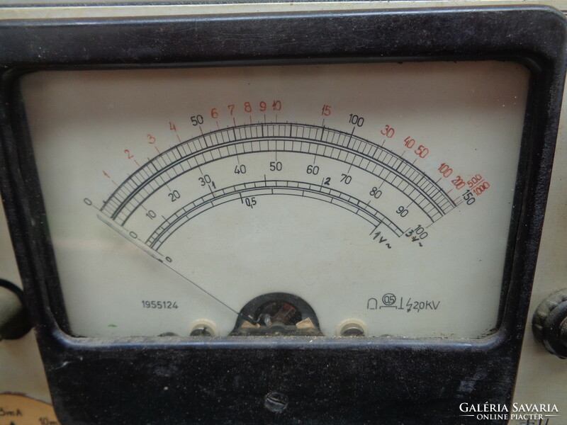 Régi 60 as évek beli , rádió cső volt mérő