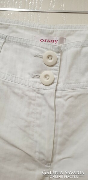 Orsay white summer shorts size 38-40
