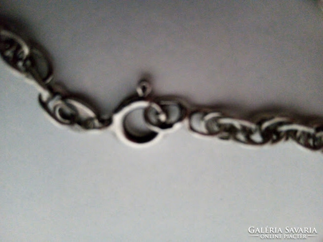 Twisted silver bracelet