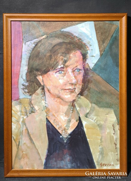 Gerzson Pál (1931-2008): Női portré