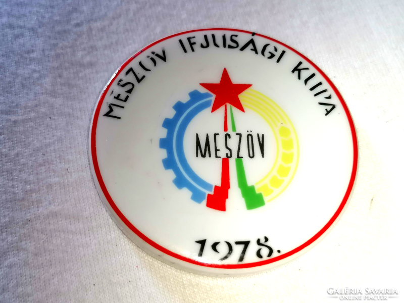 1978-as MESZÖV Ifjúsági Kupa Hollóházi plakett   1.