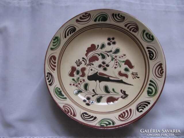 Bird ceramic plate