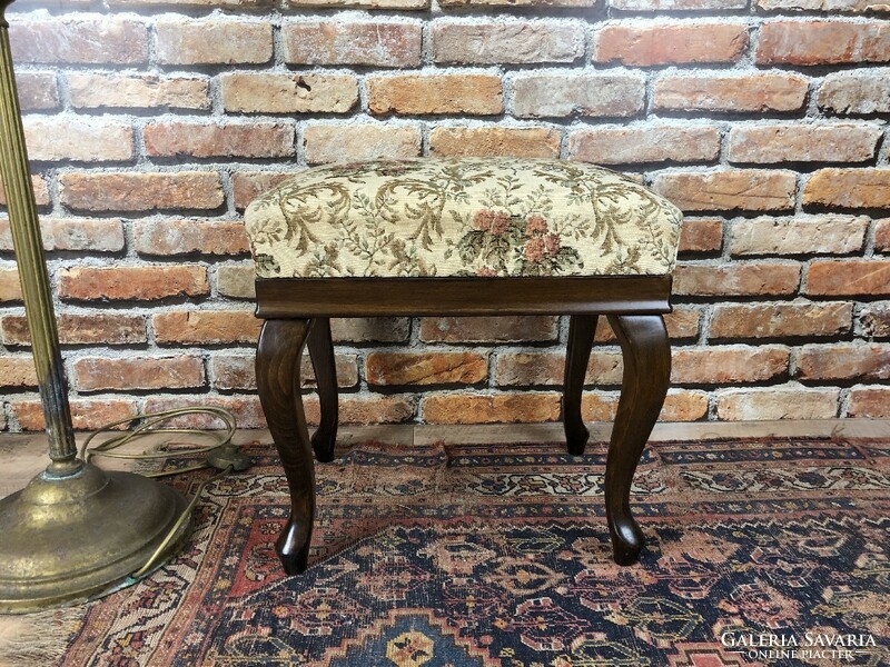 Refurbished ottoman, stool, chair.