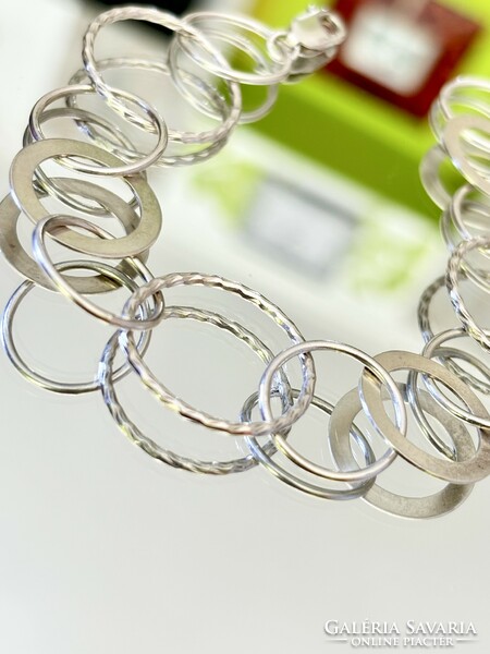 A special, cool silver bracelet