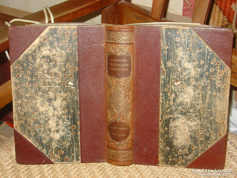 Universal history of literature edited by Heinrich Gusztáv 1-4 complete !!! 1903 - 1911