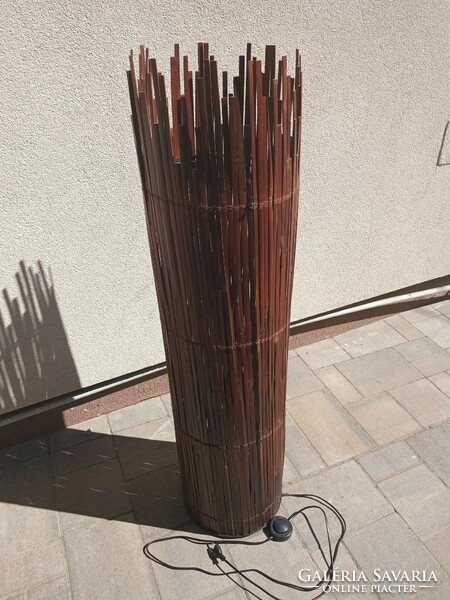 Vintage rattan  bambusz rotvik állólámpa. Alkudható.
