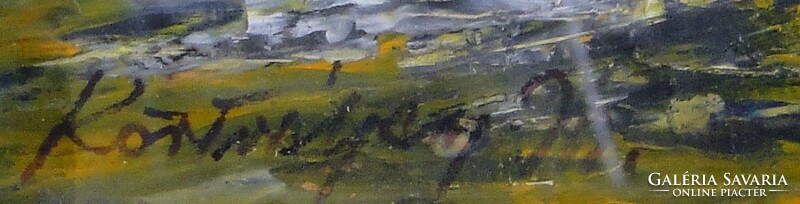 6240 Magdolna Körtvélyessy abstract landscape