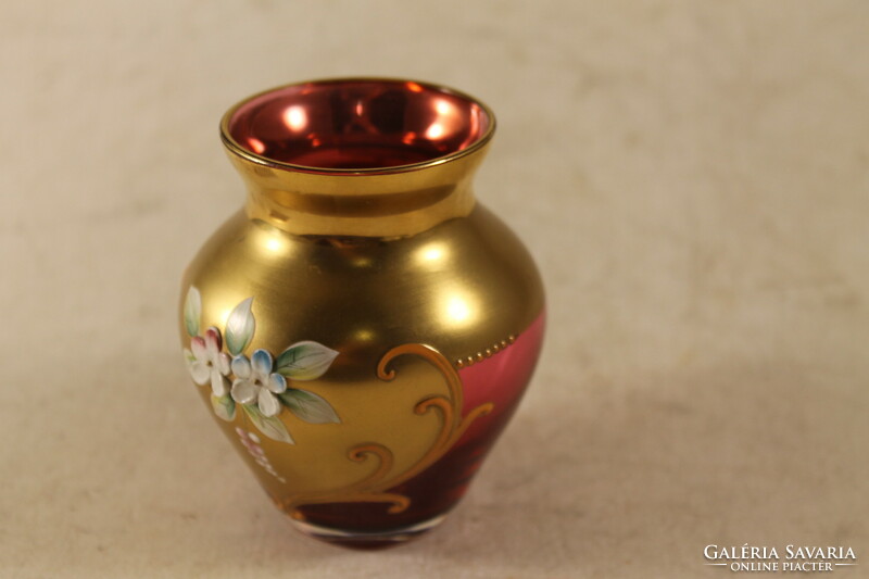 Bohemia glass vase 979
