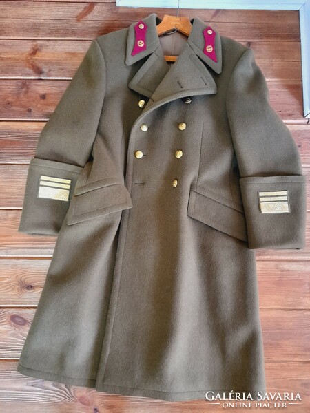 Military post coat