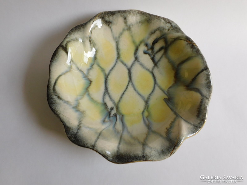 Bay Keramik harlekin mintás art deco kerámia tál 26 cxm