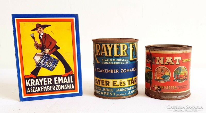 Krayer email and partner paint, grease and varnish factory Budapest - Újpest