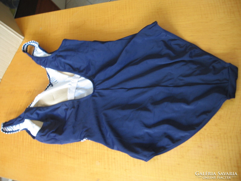 Active swiss design dark blue swimsuit 48 c