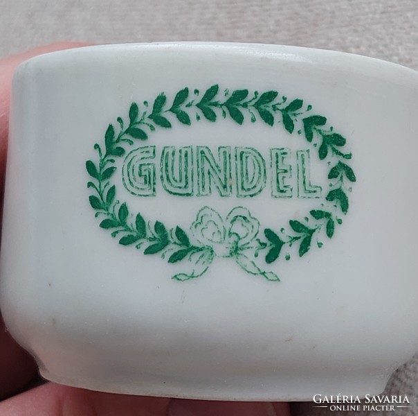 Old Gundel porcelain coffee cup from before nationalization
