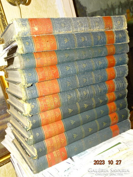 Tolnai's History of the World War (1.WW.) 1-10 Volumes complete !! Series
