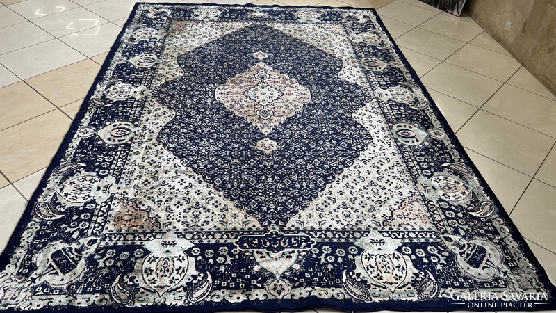 3568 Dreamy cotton silk tabriz machine Persian carpet 190x270cm free courier