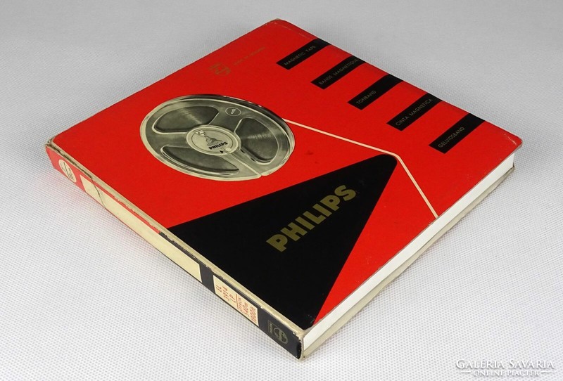 1R141 old philips tape recorder with dance music recordings