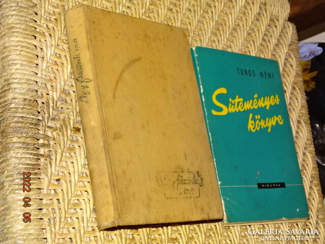 (Chef's Confectioner's Book) Aunt's Cake Book 1964 + Brüklerné Buday Ella: how we cook 1959