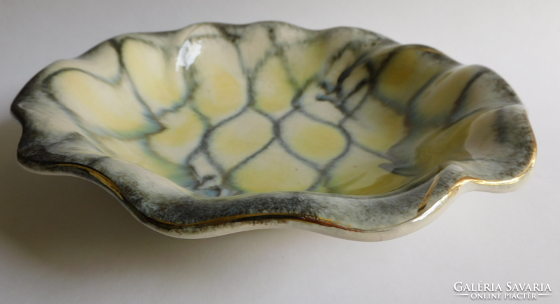 Bay ceramic harlequin pattern art deco ceramic bowl 26 cm
