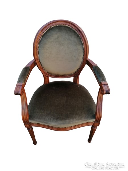 French baroque armchair