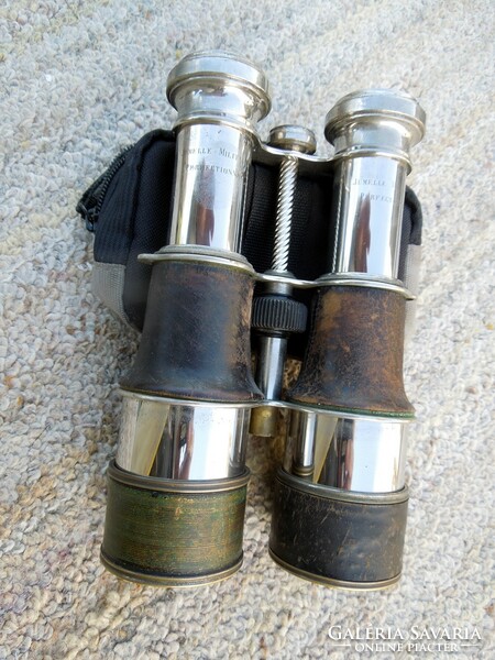 Antique military binoculars