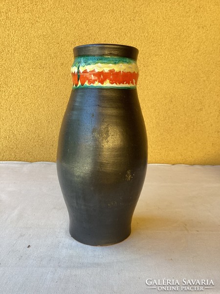 Retro ceramic vase 26 cm.