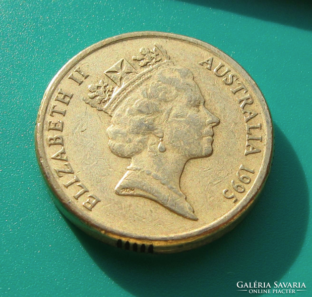 Australia - $2 - 1995 - Indigenous Australian - ii. Queen Elisabeth
