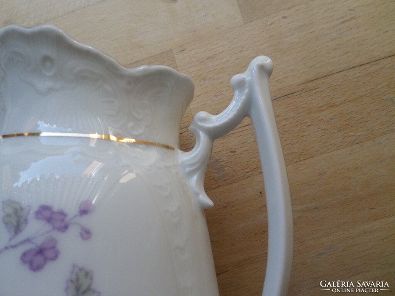Régi-antik szecessziós porcelán teás készlet 4 személyre