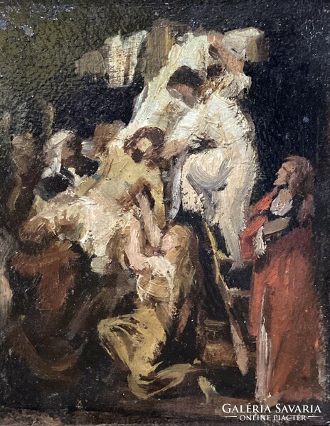 Krusnyák Károly - Krisztus levétele a keresztről