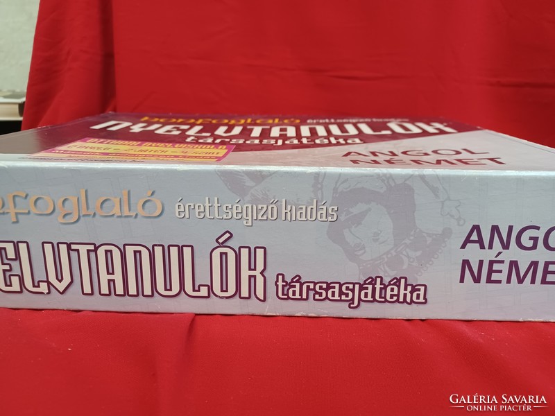 Board game for language learners. Matriculation certificate edition - English, German