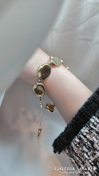Gold self-made bracelet