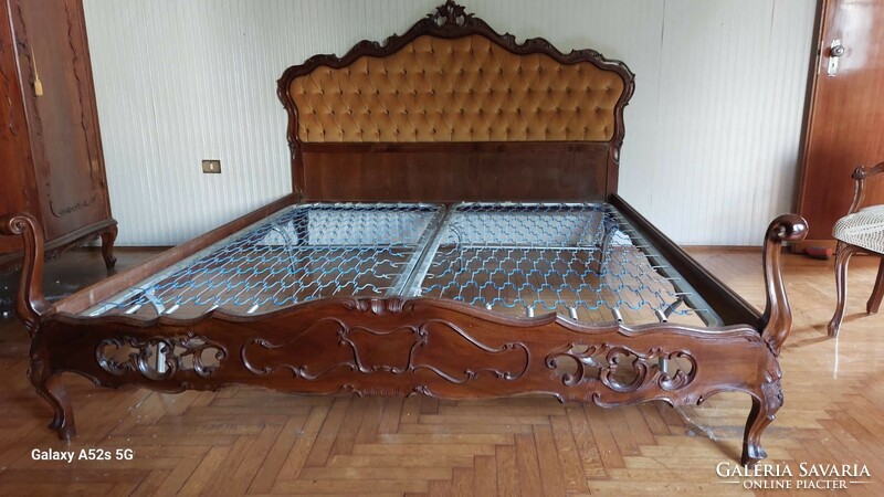 Immaculate Neo-Baroque bed frame