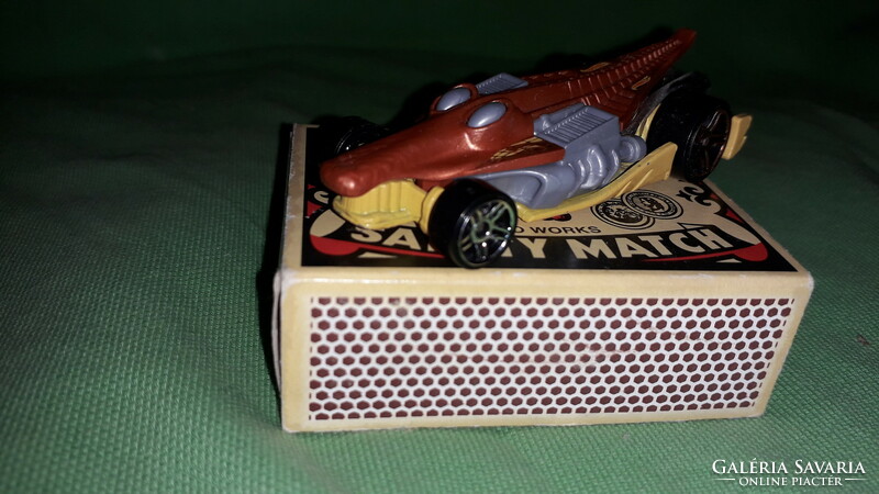 2015.- Mattel - hot wheels - croc rod - futuristic metal small car 1:64 perfect according to the pictures