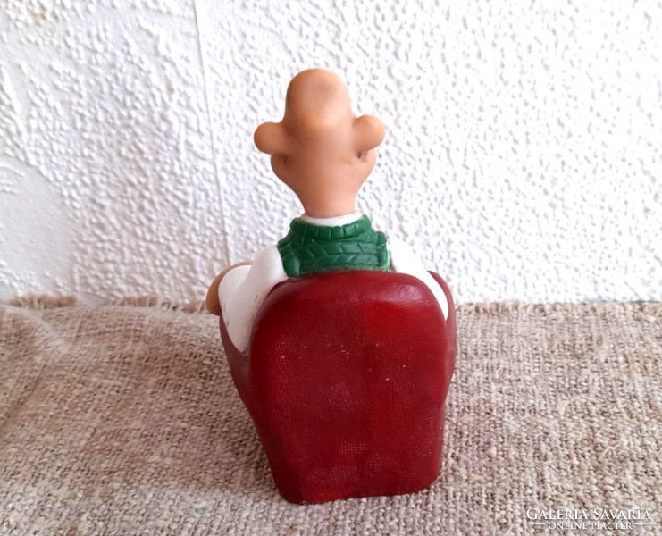 Retro wallace & gromit - wallace - figure 1989