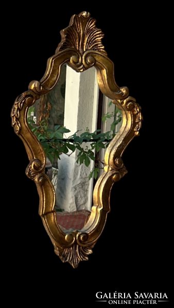 Díszes barokk velencei fali tükör