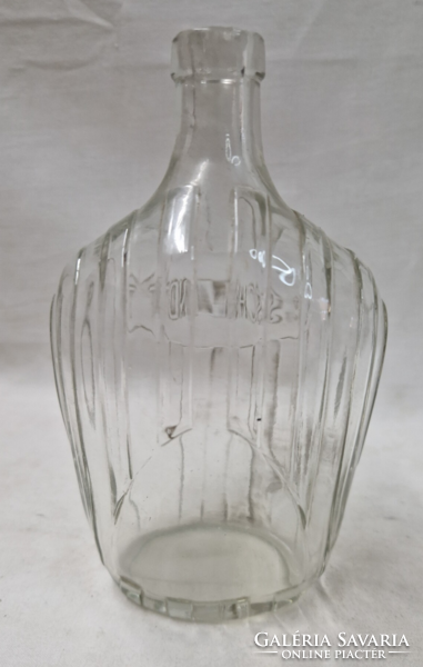 Gschwindt old thick-walled liquor bottle, clean, perfect condition