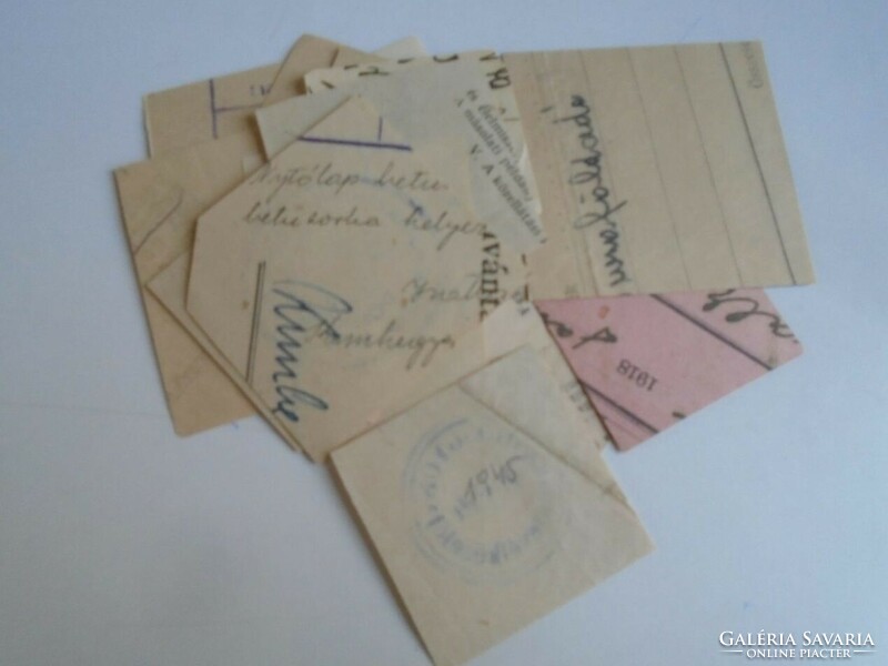 D202382 Díosgyőr old stamp impressions 12+ pcs. About 1900-1950's