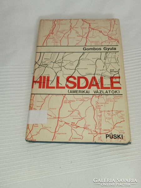 Gyula Gombos - hillsdale - American sketches 1979 - autographed /autographed copy!/