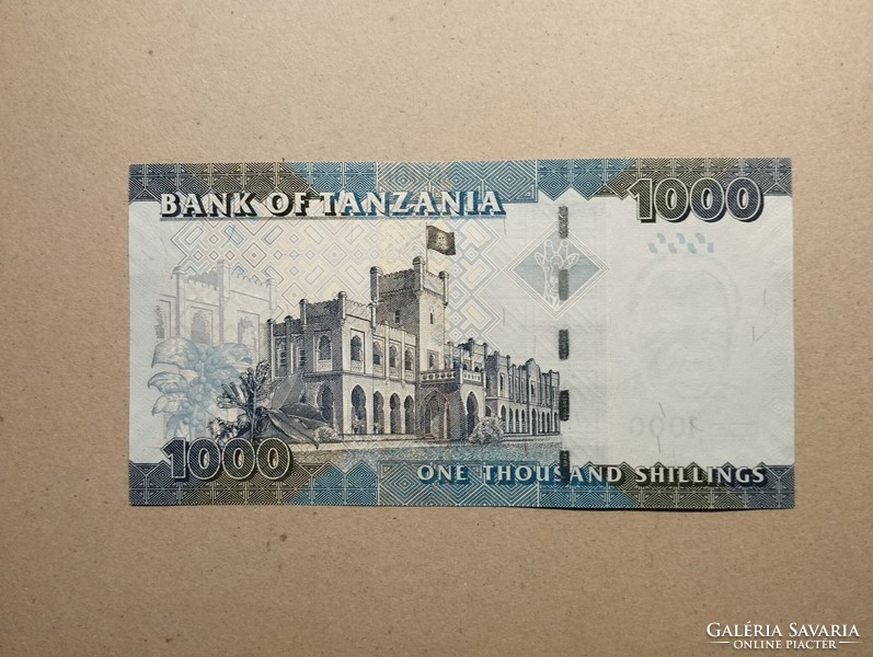 Tanzánia - 1000 Shilingi 2017 UNC
