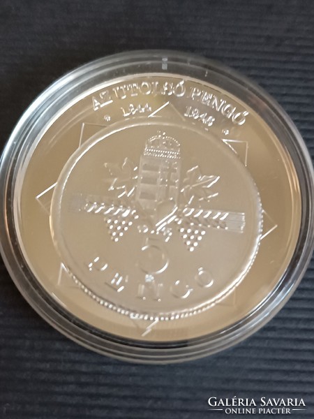 The coins of the Hungarian nation are the last pengő 1944-1946 .999 Silver