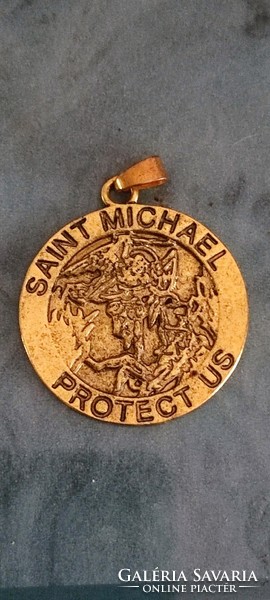 Santa michael pendant