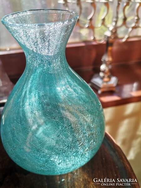 Gyűjteményem ket szép fátyol üveg vázaja