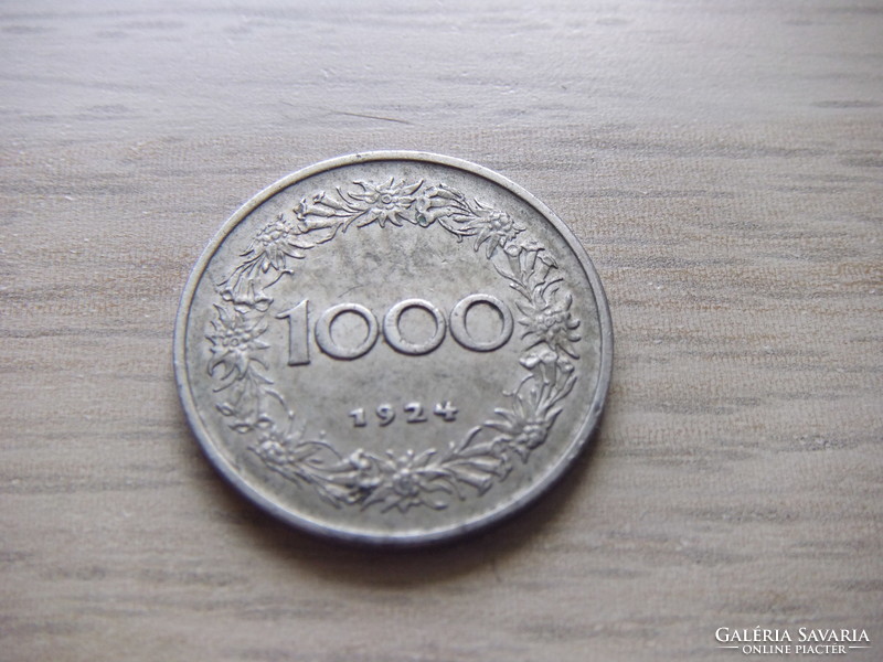 1.000   Korona      1924     Auszria